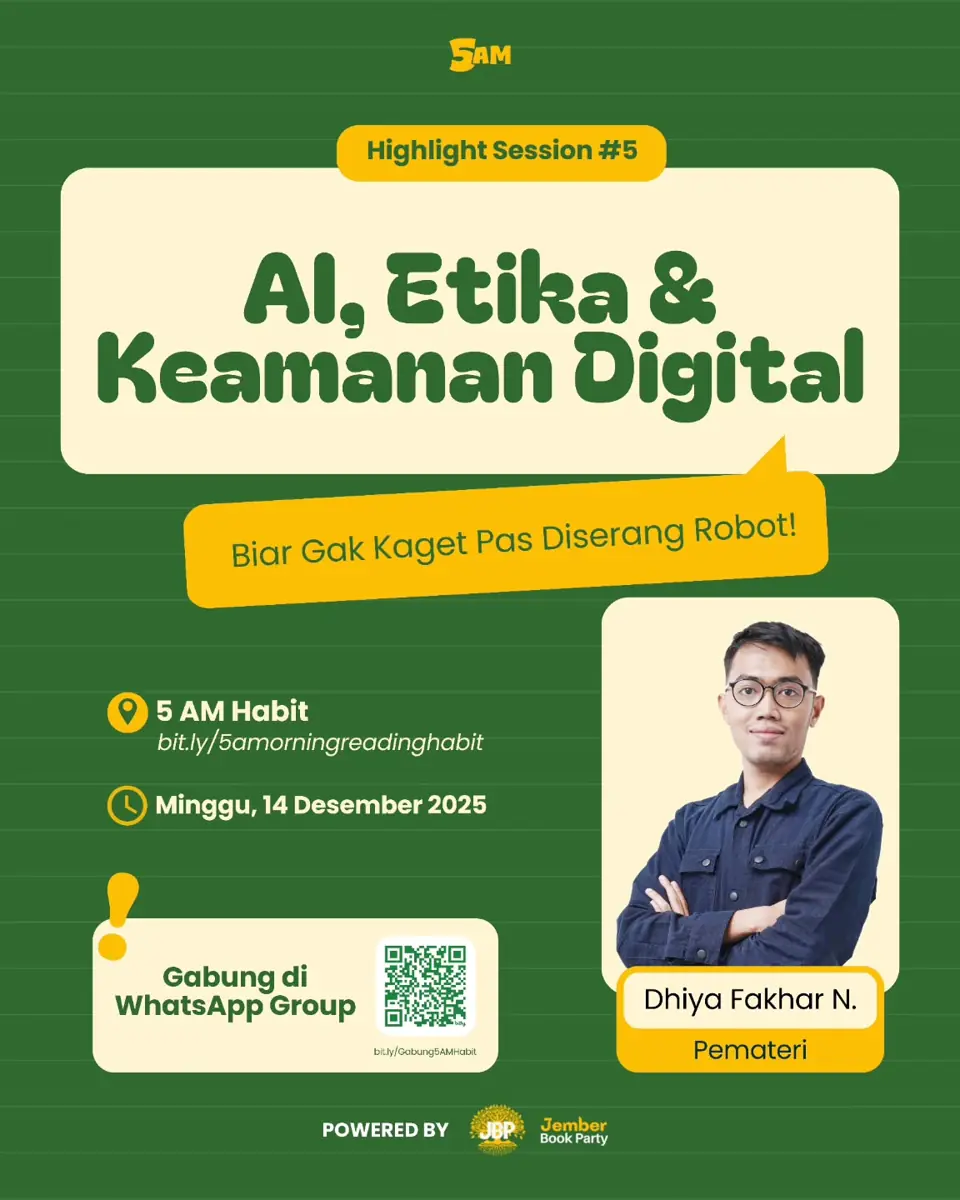 Poster AI, Etika dan Keamanan Digital