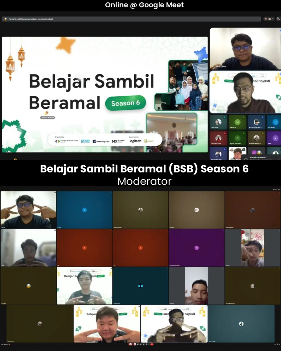 Dhiya sebagai moderator