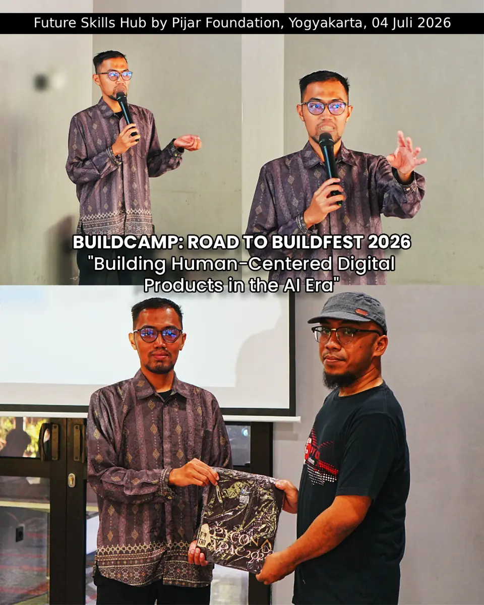 Dhiya di BuildCamp Jogja
