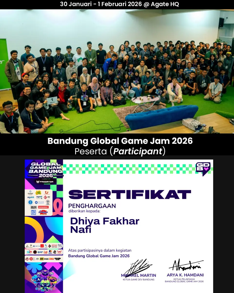 Peserta Bandung Global Game Jam 2026
