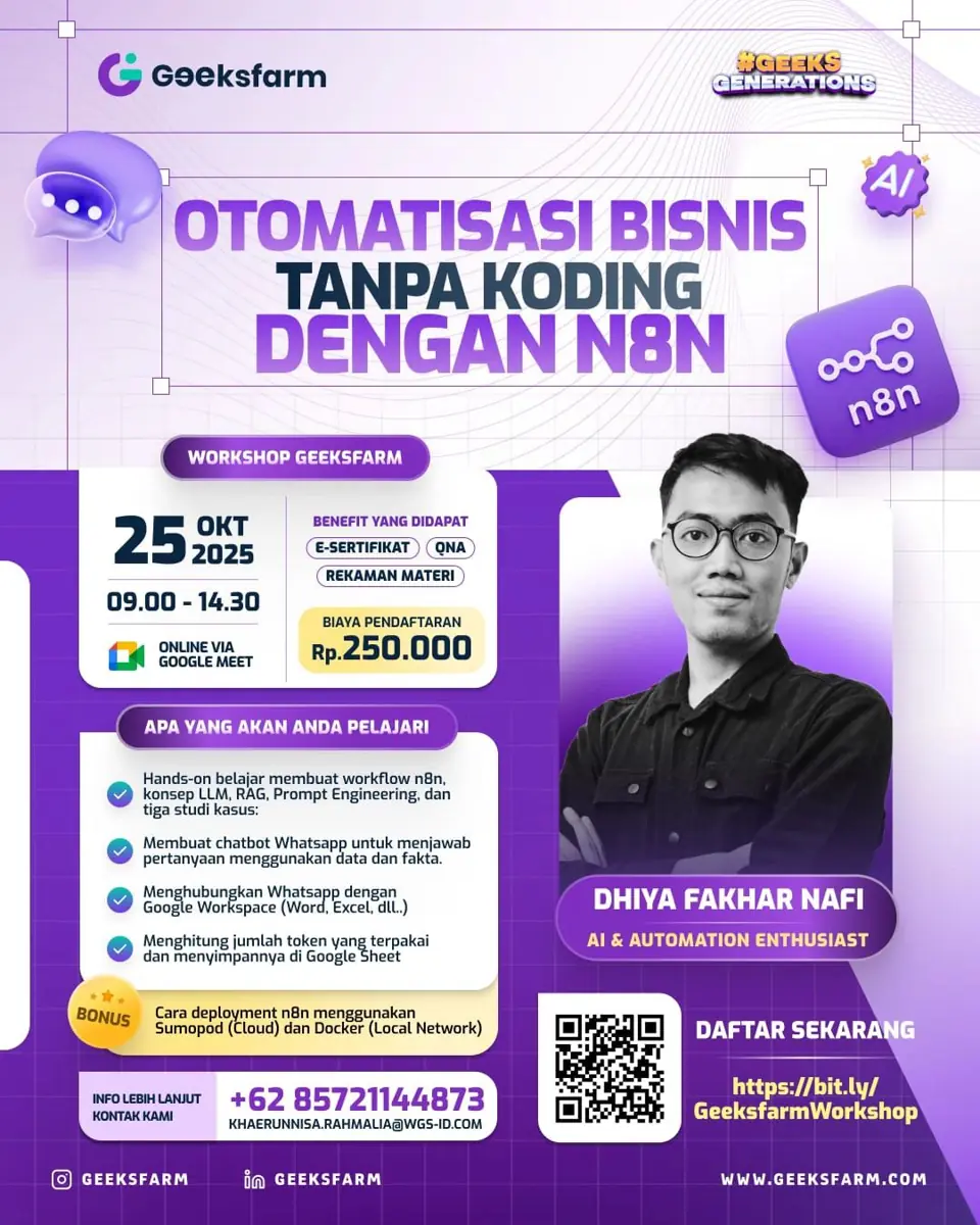 Poster workshop n8n