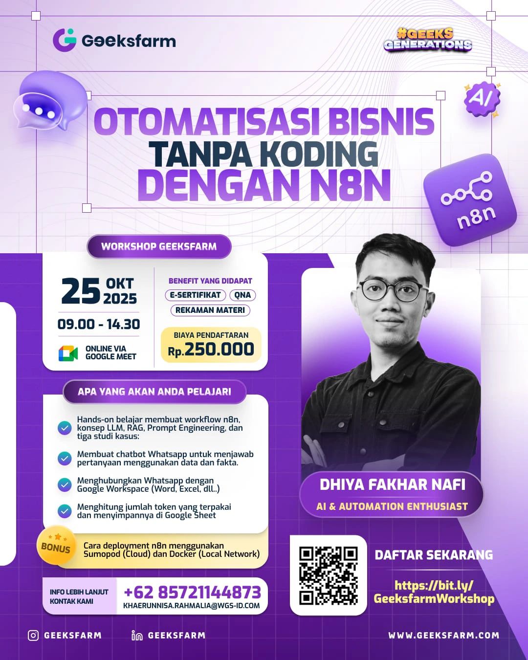 Geeksfarm Workshop